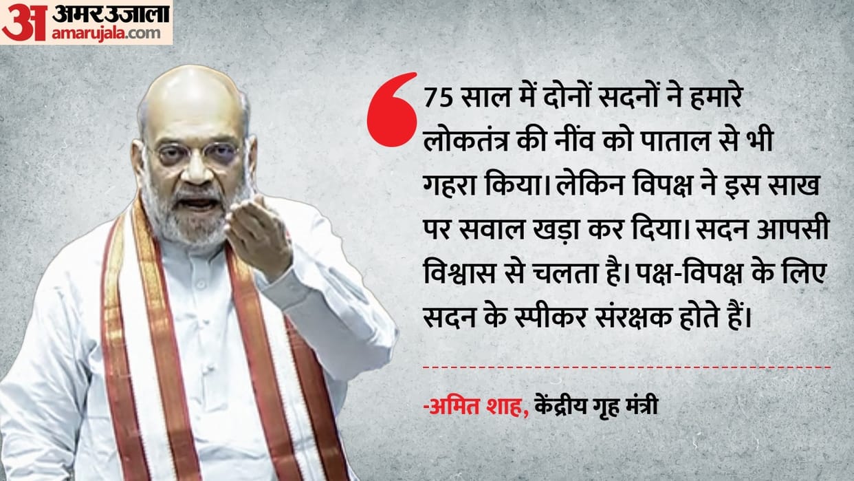 Home minister amit shah key points on oppositions no confidence motion against lok sabha speaker