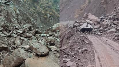 Landslides Near NS Bridge Disrupt Traffic on Baramulla–Uri Highway