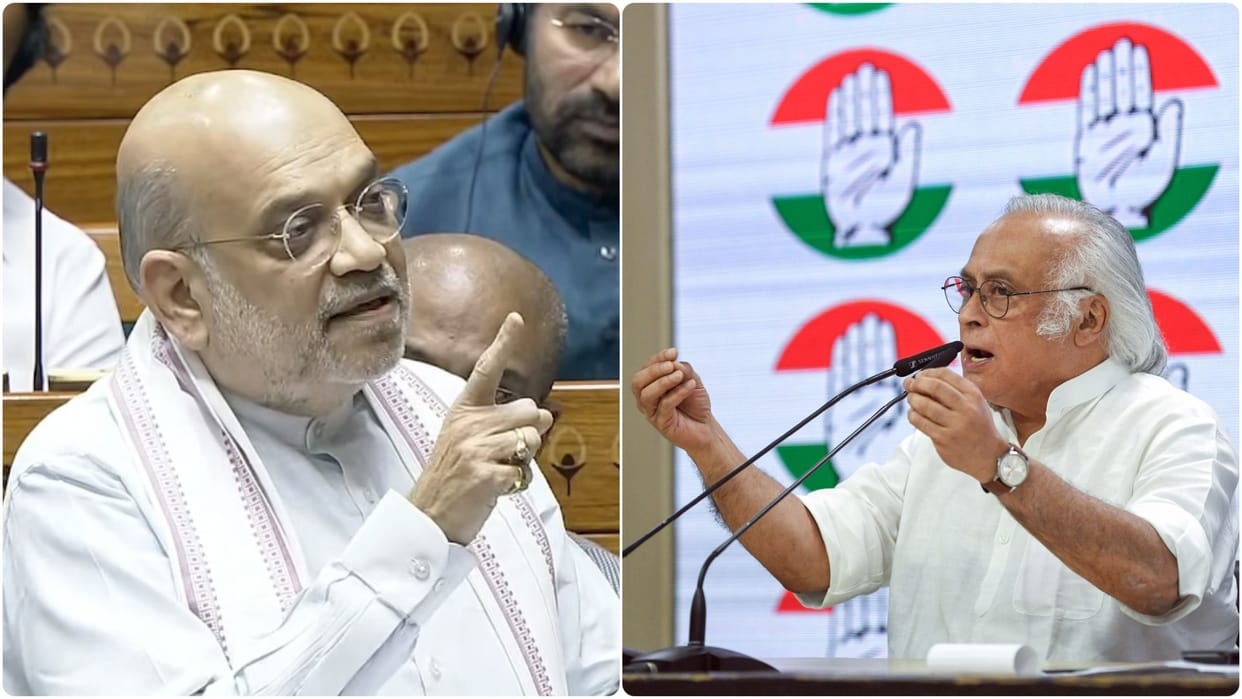 'G2 masters of abuse, defamation': Cong slams Amit Shah's remarks in LokSabha