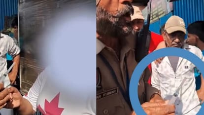 इंजेक्शन के साथ महिला पकड़ी।