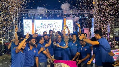 The Jammu and Kashmir cricket team, which won the Ranji Trophy title