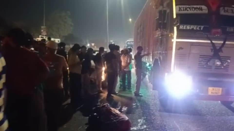 जालंधर में एक्सीडेंट।