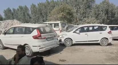 Mahoba Income Tax Department raids Pattharmandi team arrives at Shriya Plant with six vehicles