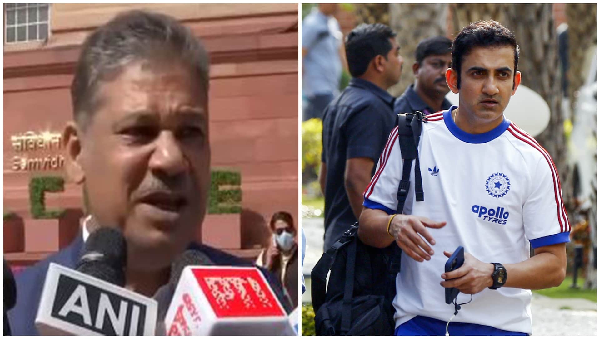 कीर्ति आजाद और गौतम गंभीर