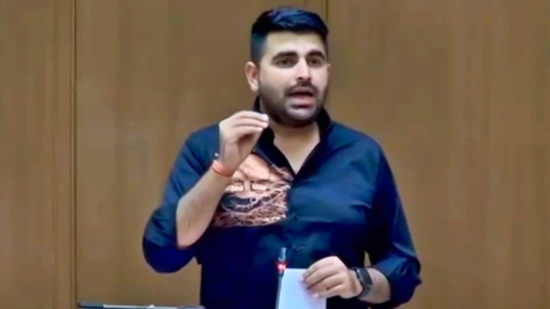 शिव विधायक रवींद्र सिंह भाटी