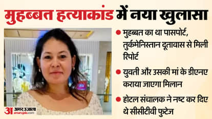 Mohabbat Murder Case Mohabbat was from Turkmenistan embassy confirmed and sent a report to meerut police