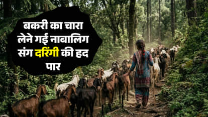 minor girl who gone to collect goat fodder gang misdeed in a farmhouse in hapur