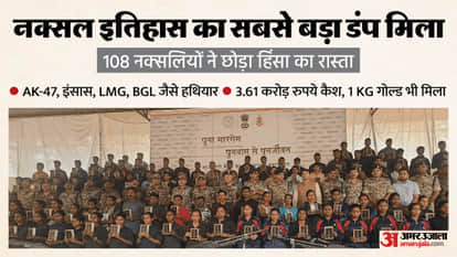 Jagdalpur witnesses biggest Naxal dump seizure 3-61 crore cash and 1 kg gold seized