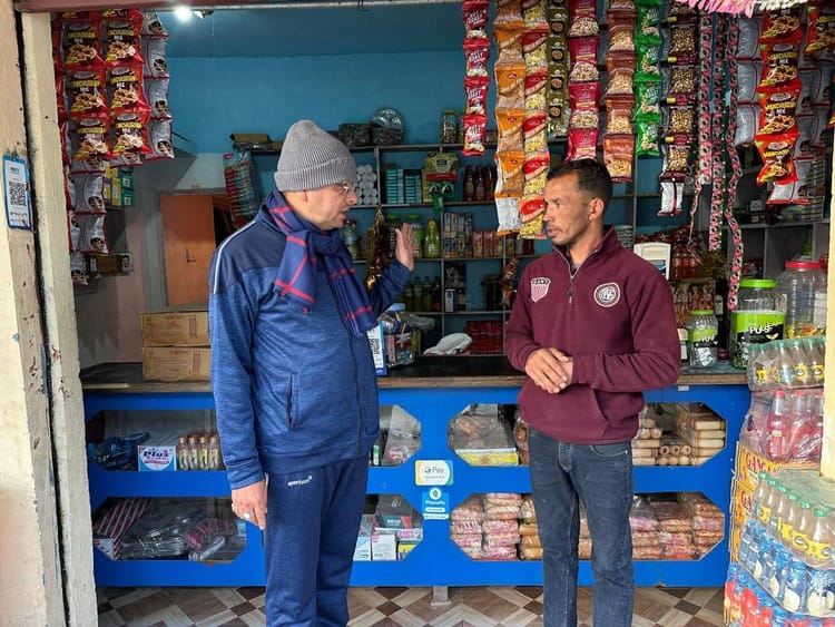 सत्र से पहले सुबह की सैर पर निकले सीएम धामी