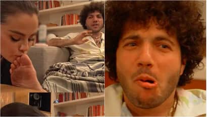 Benny Blanco responded with a smile and spoke about his own hygiene habits after dirty feet moment goes viral