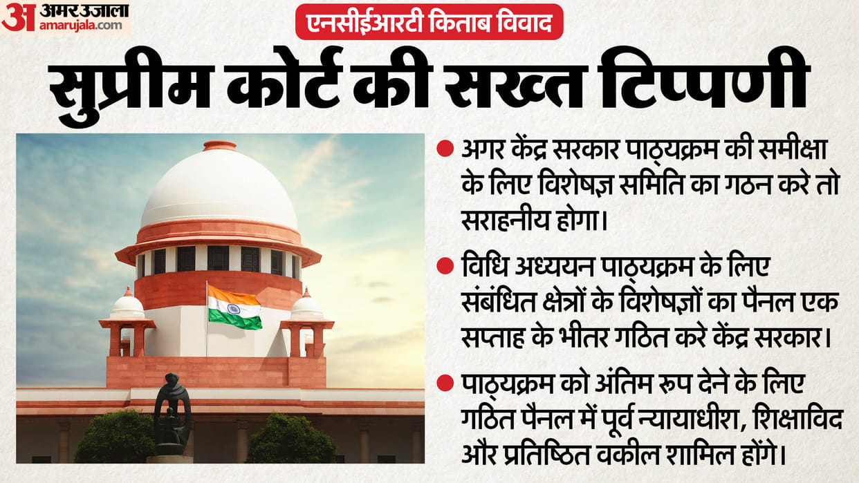 NCERT Book Row Supreme Court Hearing govt expert committee review all books hindi news updates