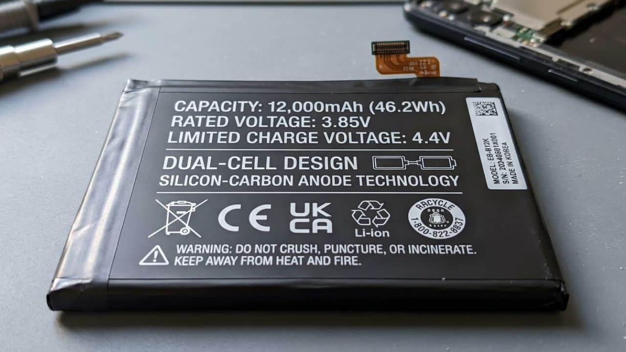 स्मार्टफोन बैटरी