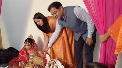 Unique Wedding in Yamunanagar: Ishika Marries Lord Krishna Idol in Vedic Rituals