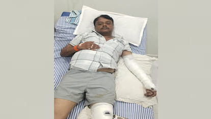 Kanpur: car driver hanged a restaurant owner from gate and dragged him 80 meters