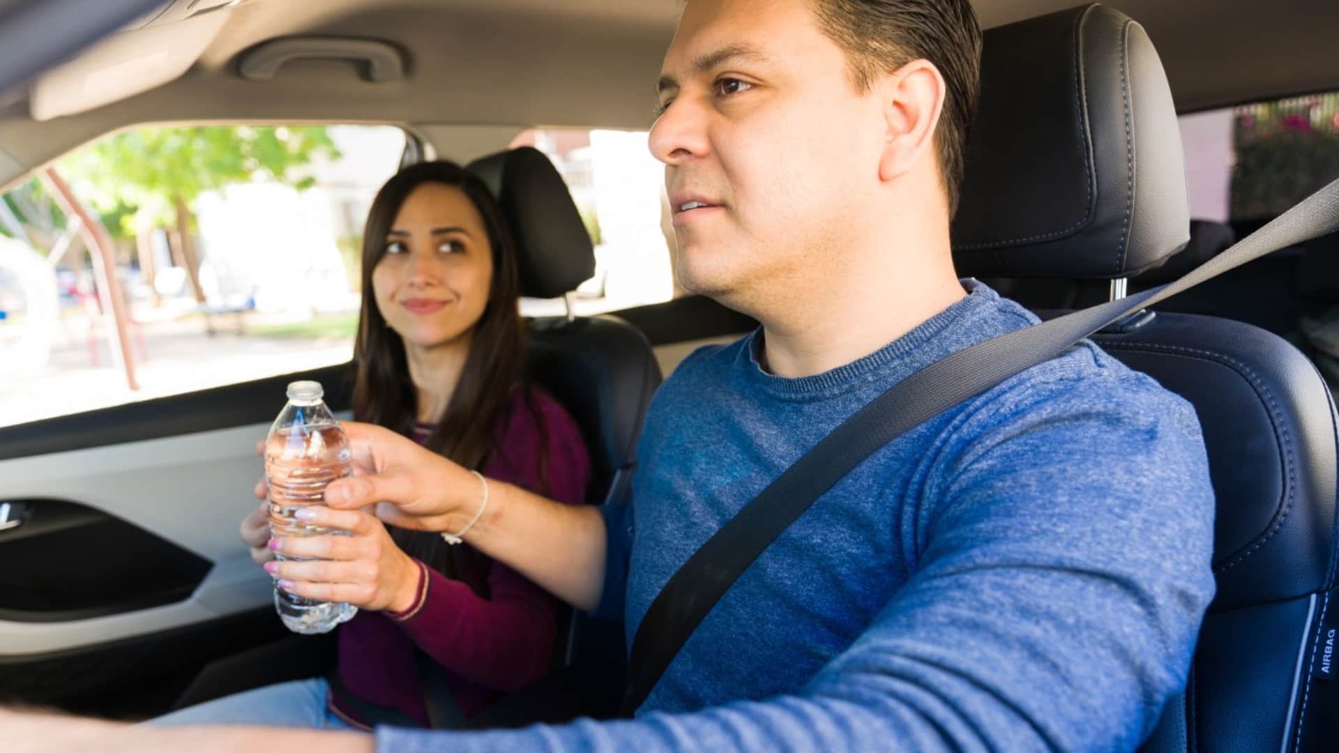 Car Safety Tips Can a plastic water bottle set your car on fire