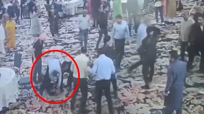 Kamal entered the palace through a metal detector instead of a crowd of wedding guests.