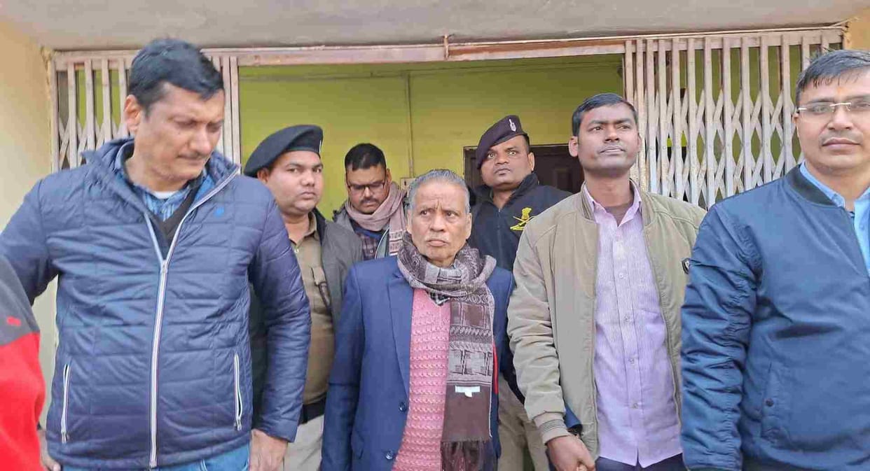 gopalganj revenue officer vijay kumar singh bribery suspension bihar government