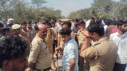 Pratapgarh News: Horrific accident in Pratapgarh, truck crushed three students