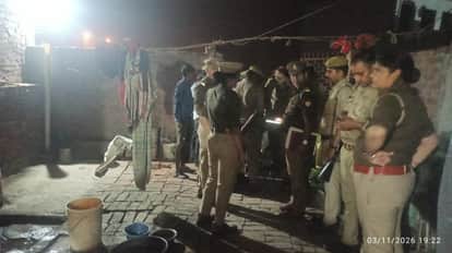 Fatehpur The family lived in hiding under the pressure of debt the sons head was in the mothers lap