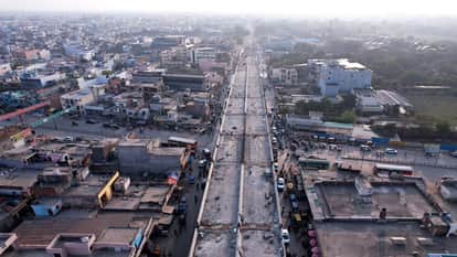 Work on Quarsi flyover in Aligarh
