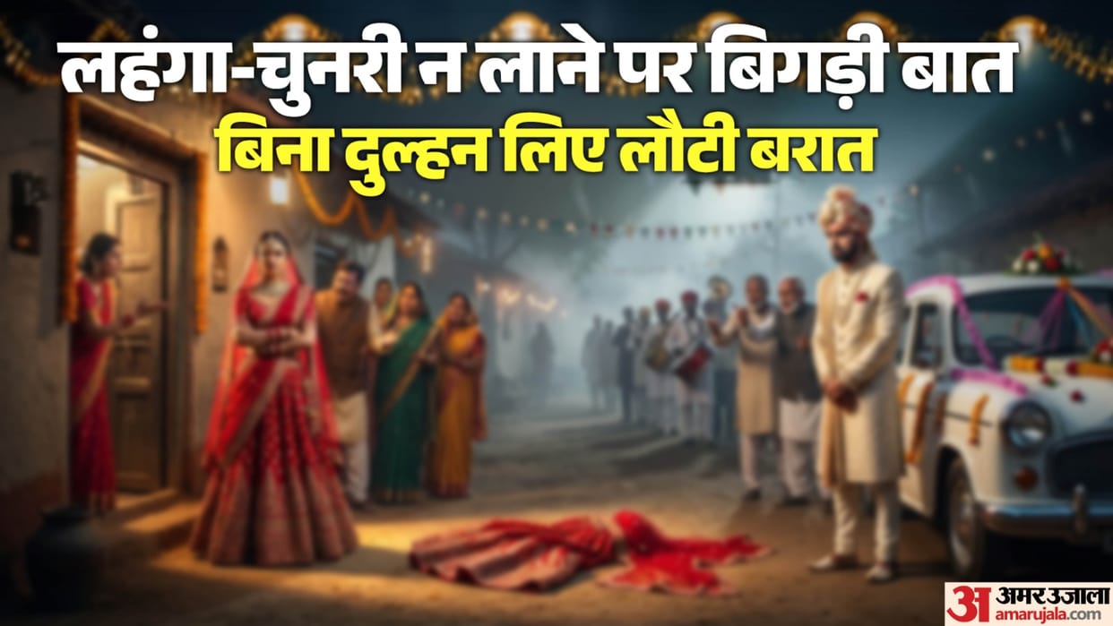 wedding procession returned without bride due to absence of lehenga and chunni