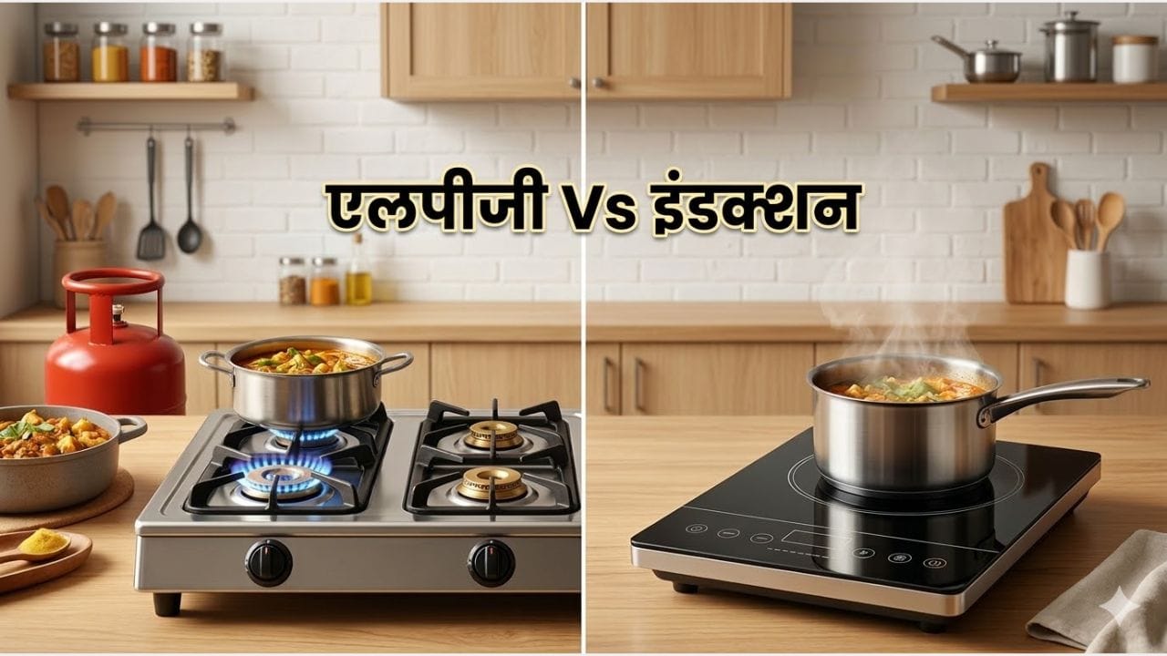 LPG Vs Induction: एलपीजी सिलेंडर की किल्लत के बीच इंडक्शन चूल्हा बना सहारा, जानिए किसमें खाना बनाना है किफायती lpg vs induction cooker cost comparison india gas cylinder crisis