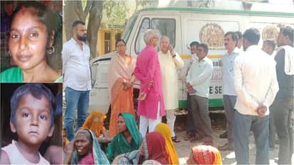 Scorpio Hits Bike in Mainpuri Mother and 5-Year-Old Son Killed