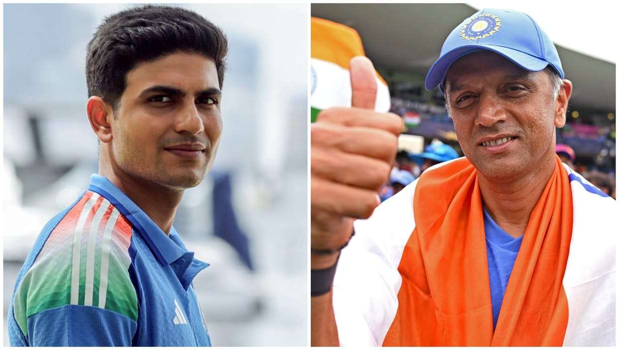 Shubman Gill Set To Be Named BCCI Cricketer of the Year at Annual Awards, Rahul Dravid to be awarded as well