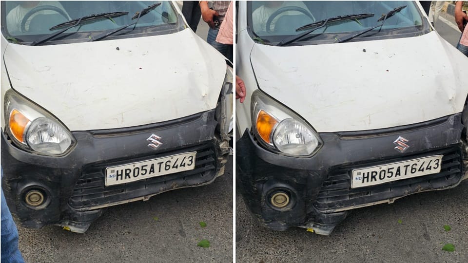 Drunk driver hits three women in Karnal