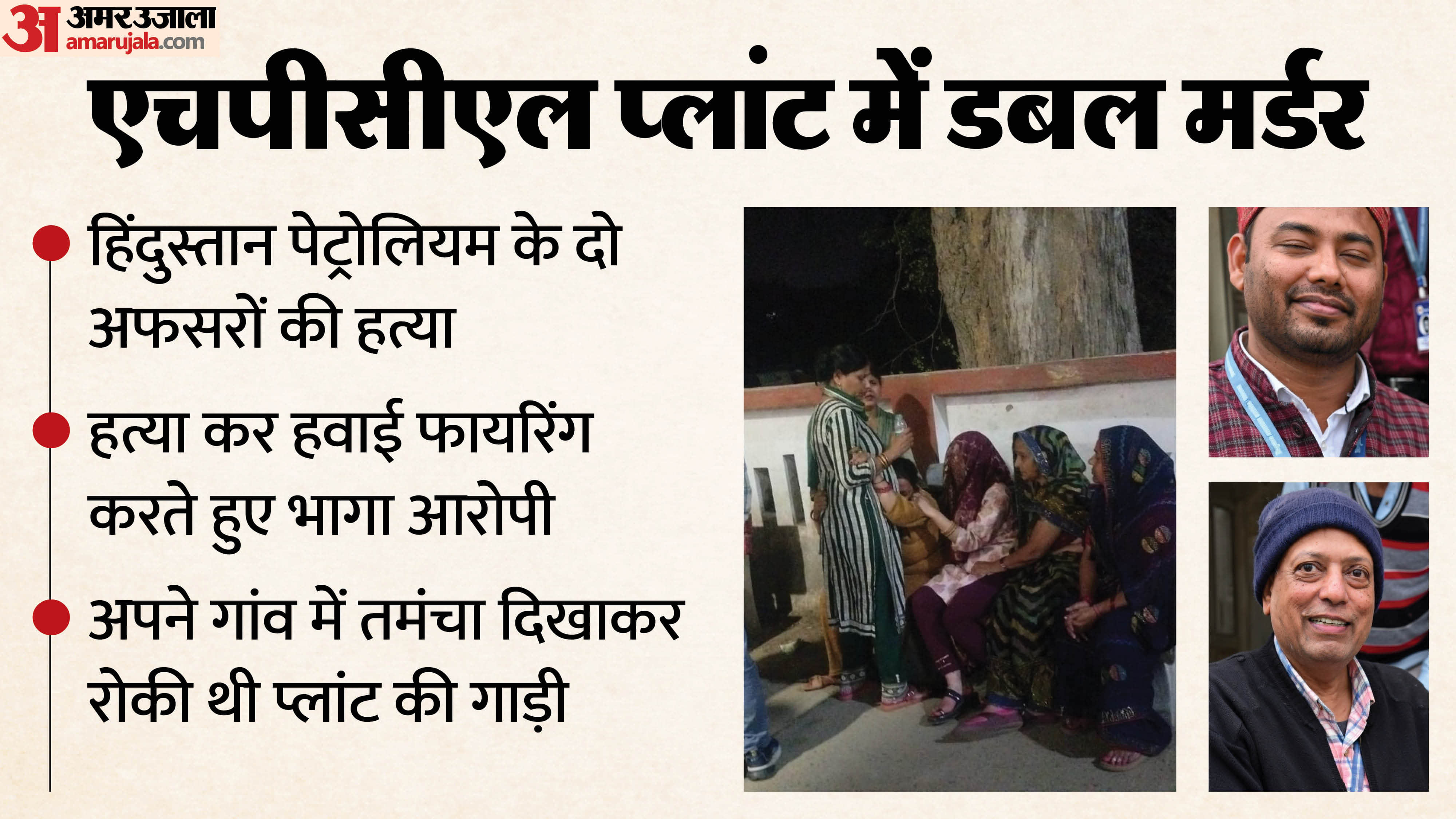 Accused Shouts Abuses Lures Victims Out of Office and Fire HPCL Plant Manager and Deputy Manager Murdered