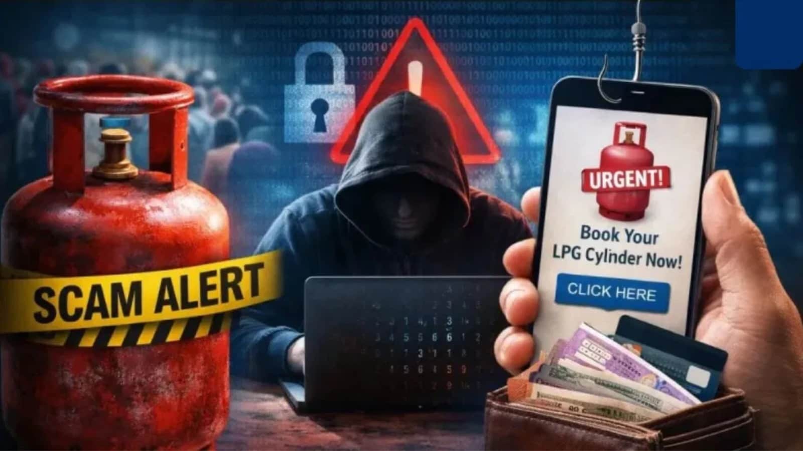 एलपीजी बुकिंग के नाम पर हो रही धोखाधड़ी