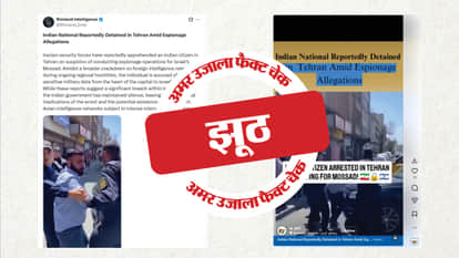 Fact Check: Claims of Indian national detained in Tehran on espionage charges are made up of AI