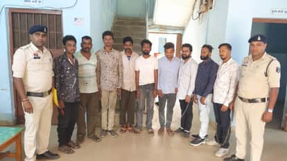 Accused arrested for selling marijuana during combing patrol, warrants executed in Arang police action