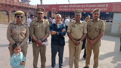 Agra Police Helps Lost Italian Tourist Reunite With Group Near Taj Mahal