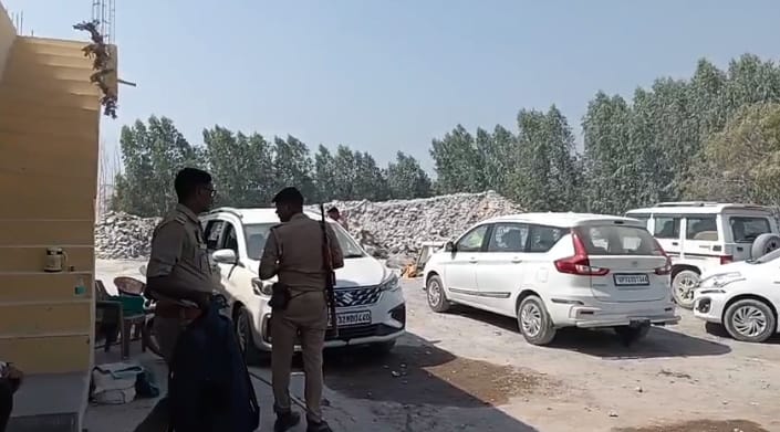 Mahoba Raid Investigation continues for 54 hours at Kabrai Stone Market operations halted at crusher plants