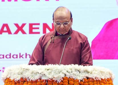 Vinai Kumar Saxena sworn in as Lieutenant Governor of Ladakh Leh