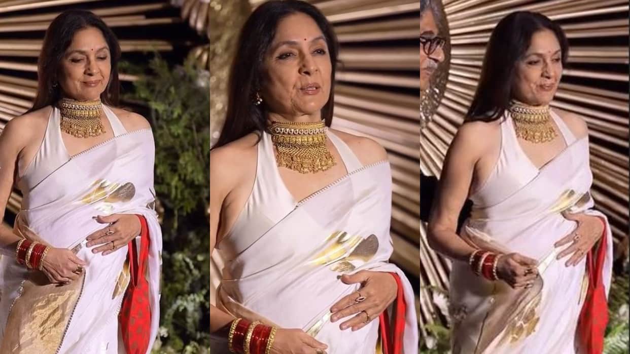 Neena Gupta breaks silence on pregnancy says she was wearing thick cloth in rashmika marriage