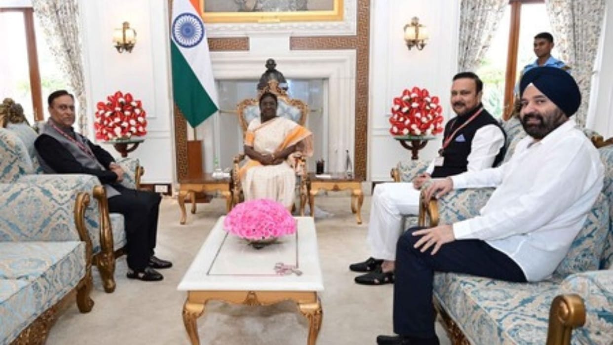 National Conference MP met President and reiterated demand for full restoration of statehood to Jammu and Kash