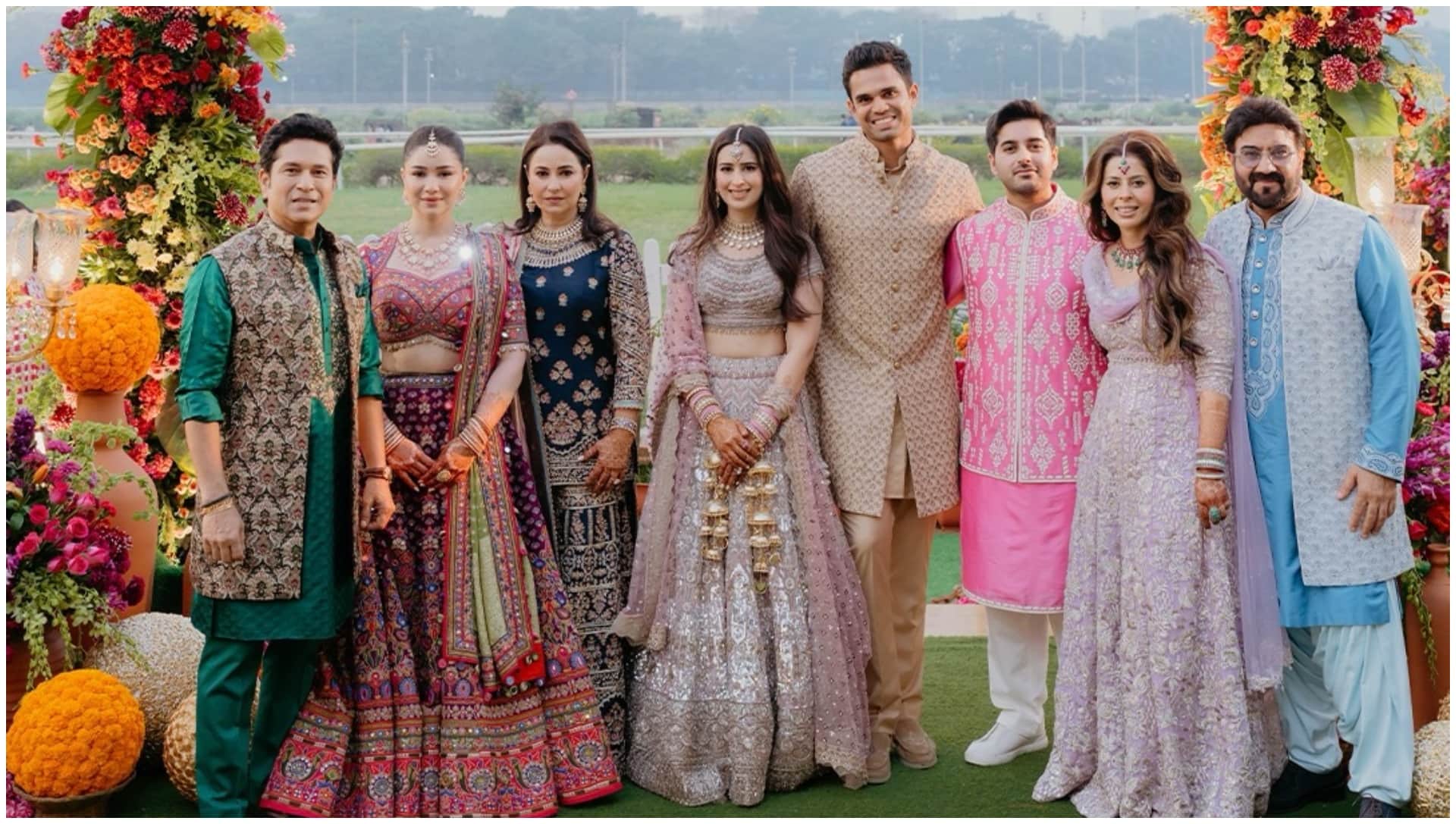 Sara Tendulkar Dances At Brother Arjun’s Wedding, Shares Stunning Lehenga Photos And Sweet Message For Saania