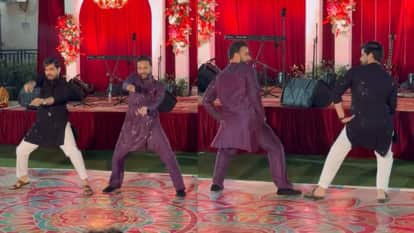 Two brothers danced to the song shararat at their sister wedding video won the hearts of millions