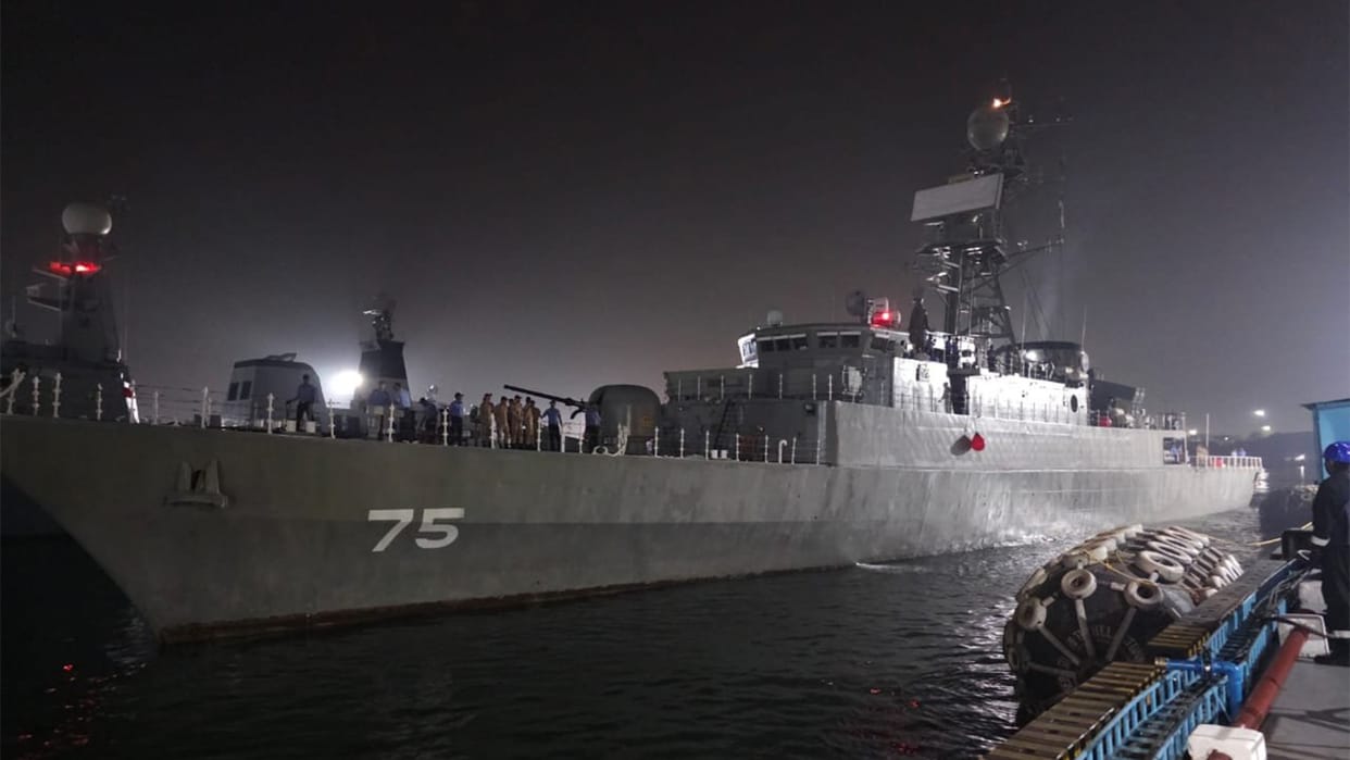 Iranian warship crew partly repatriated from Kochi amid Iran–US tensions