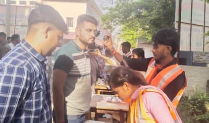 UP SI Exam 2026 Examination Begins in Several Districts Candidates Granted Entry After Thorough frisking
