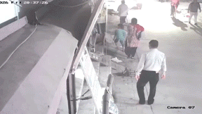 Car hits a man and a woman in Ballabhgarh