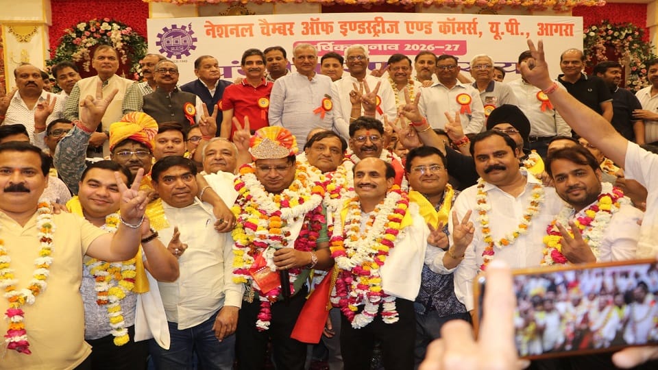 Manoj Bansal Secures Victory in National Chamber Elections in Agra