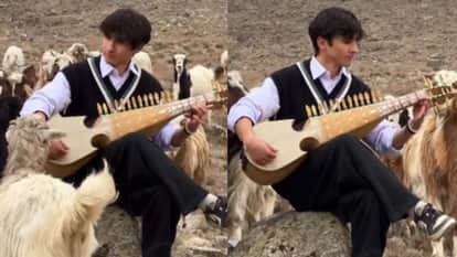 pakistani musician plays kal ho naa ho on rubab in mountains what happens next is magical watch
