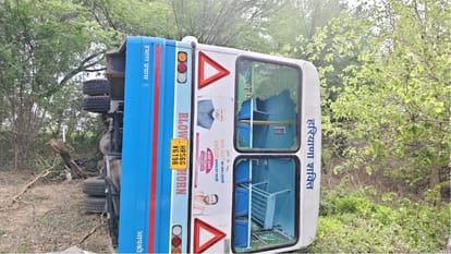 Kilometer Scheme Bus Overturns After Colliding with Auto-Rickshaw in Jind; 40 Passengers Injured