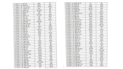 More than 200 police personnel transferred in Raigarh complete list