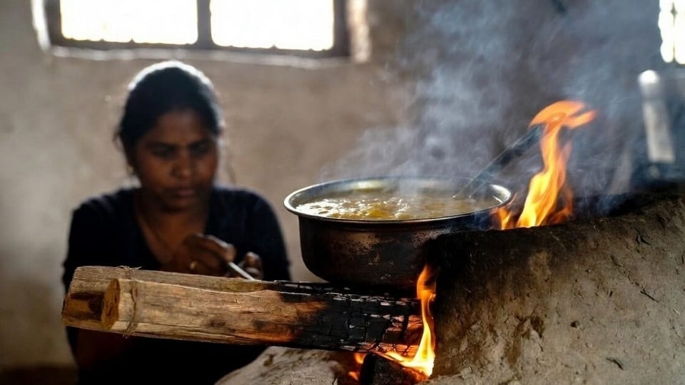 LPG Gas Cylinder Shortage Residents in Delhi-NCR can now cook using firewood; CAQM grants permission