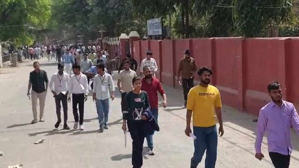Sub-Inspector Recruitment Exam Conducted Under Strict Surveillance in Bareilly