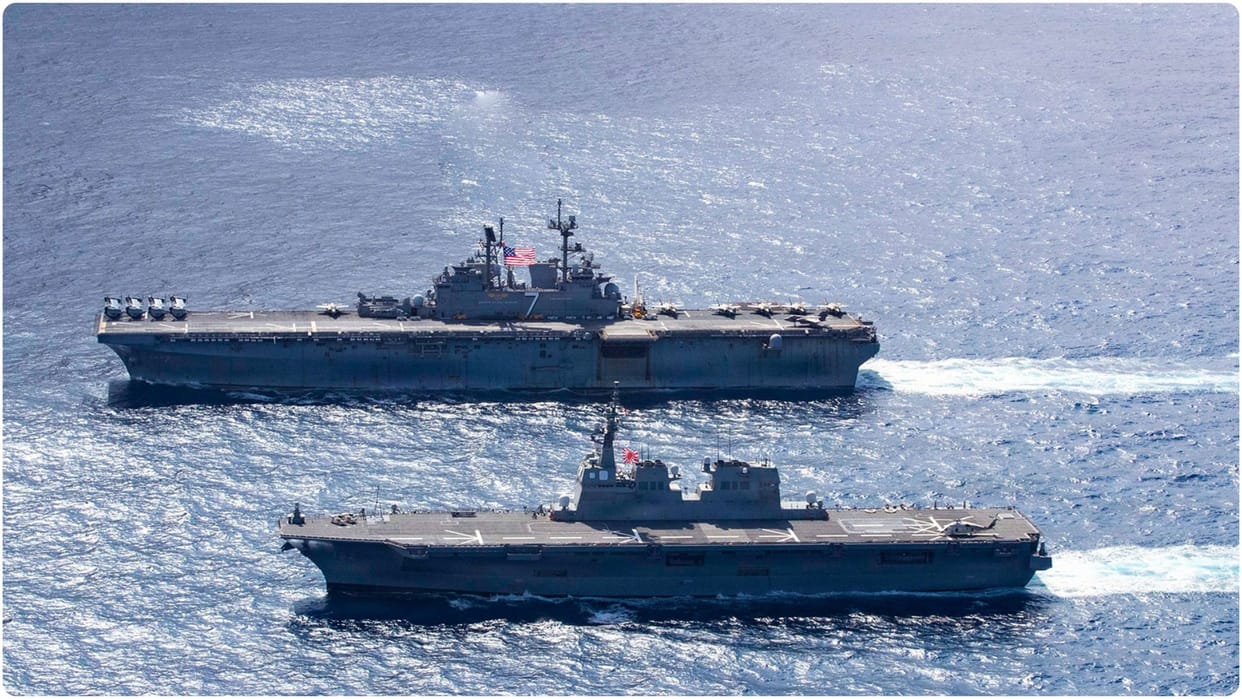 West Asia Conflict: USS Tripoli will be deployed in West Asia, 2500 US Marines, Strait of Hormuz, US Navy